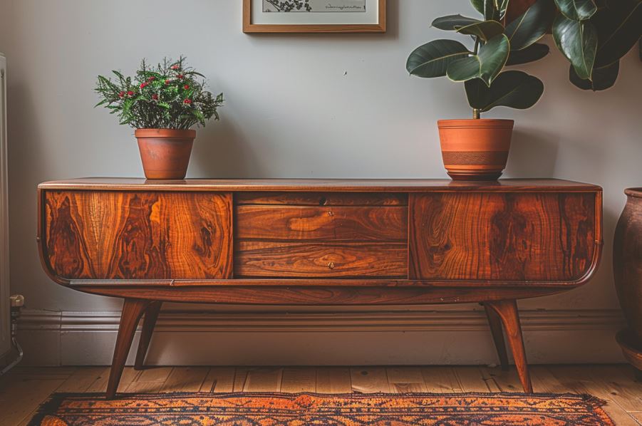 Console d'entrée design